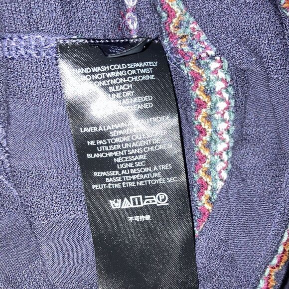 Free People Delilah Embroidered Wrap Dress Size small - Picture 9 of 10